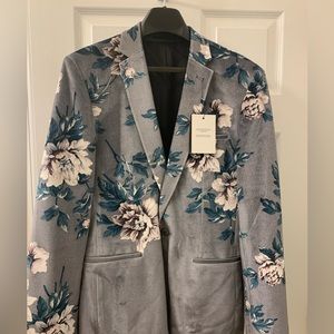 ASOS Super Skinny Blazer in Velvet